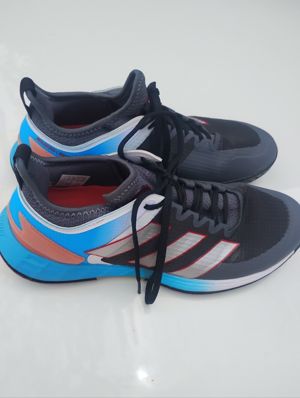 Adidas Adizero  Womens Size 8.5 Tennis Shoes Gray Blue Pickleball